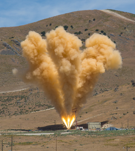 Orbital ATK, with NASA and Lockheed Martin, successfully test fired its launch abort motor that is integral to NASA's Orion spacecraft Launch Abort System, which greatly increases astronaut safety. (Photo: Business Wire)