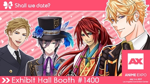 NTT Solmare's Shall we date? and Moe! Ninja Girls Attend Anime Expo 2017 in Los Angeles. For All the People Who Wish to Find the Dream Lover! #1 Dating Simulation Game (Graphic: Business Wire)