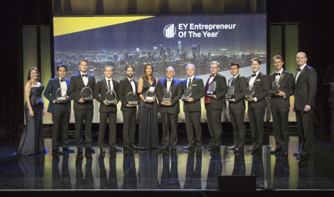 2017 Entrepreneur of the Year Greater Los Angeles Region winners (Photo: Business Wire)
