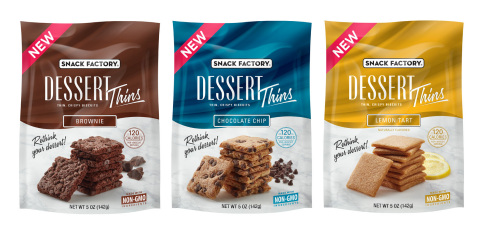 Snack Factory® Dessert Thins (Photo: Business Wire)