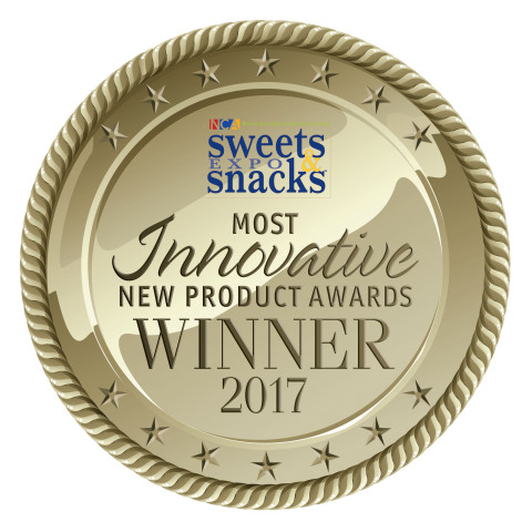 Winner of the 2017 National Confectioners Association Most Innovative New Product in the Sweet Snacks category (Graphic: Business Wire)