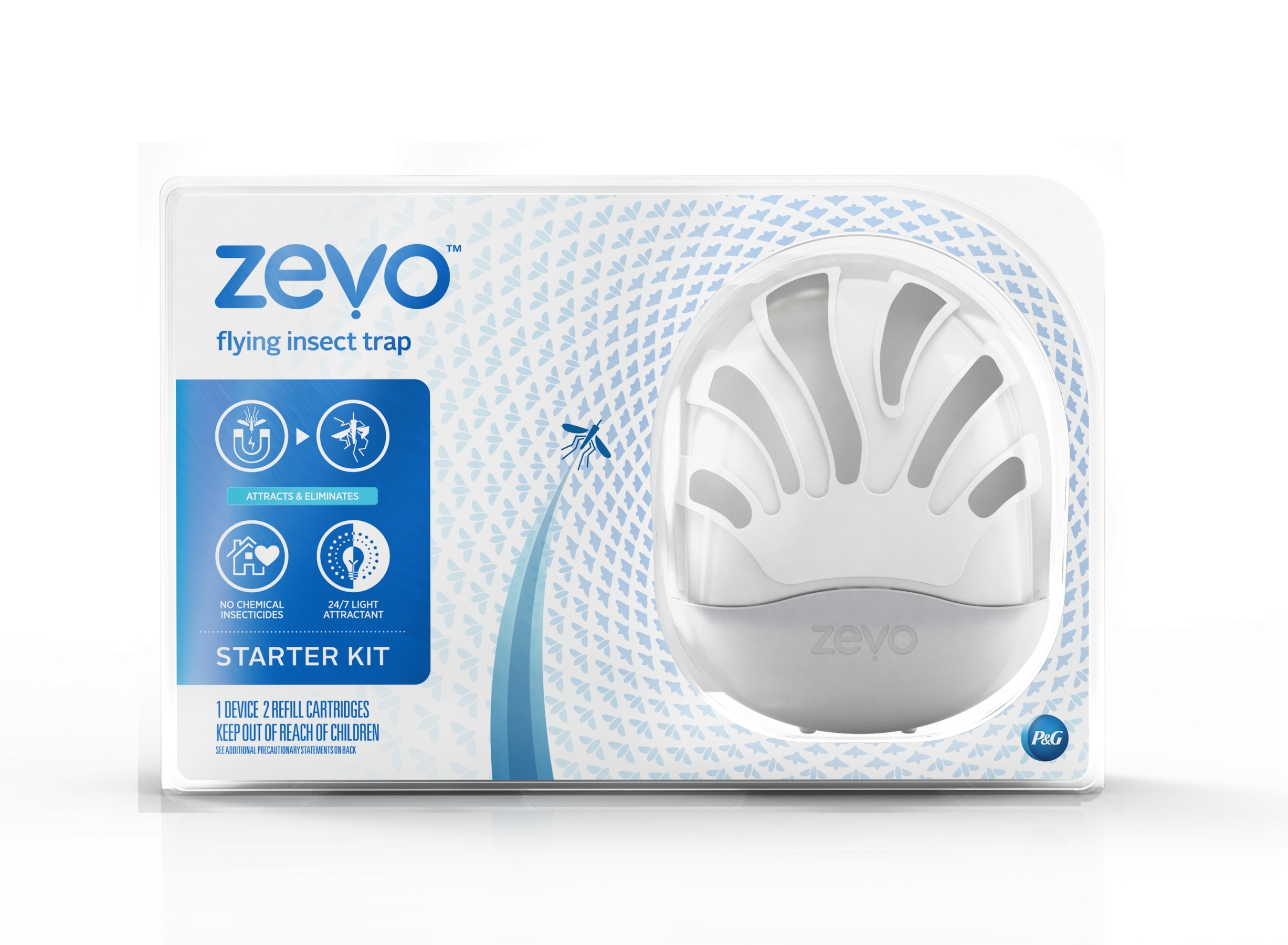 Procter & Gamble Introduces Zevo™ Flying Insect Trap for 24/7 Flying Insect  Protection in Your Home without Chemical Insecticides
