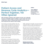 Patient Access and Revenue Cycle Analytics — Perfect Together, Yet Often Ignored