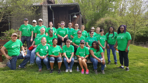 Ohio: Go Green Employee Resource Group volunteers from Macy’s Central Office Cincinnati and Springdale locations prepared fields at Gorman Heritage Farm for Earth Week 2017. (Photo: Business Wire)