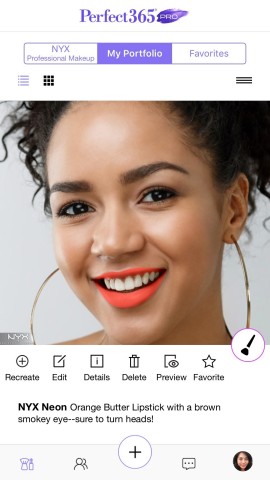 Perfect365 PRO, the first and only beauty platform for professional makeup artists and their clients. (Photo: Business Wire)