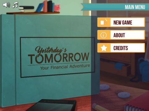 Yesterday's Tomorrow welcome screen (Photo: Business Wire)