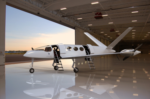 Eviation electric aircraft designed to take 9 passengers up to 1,000km at more than 240kts - all at the price of a train ticket (Photo: Eviation).
