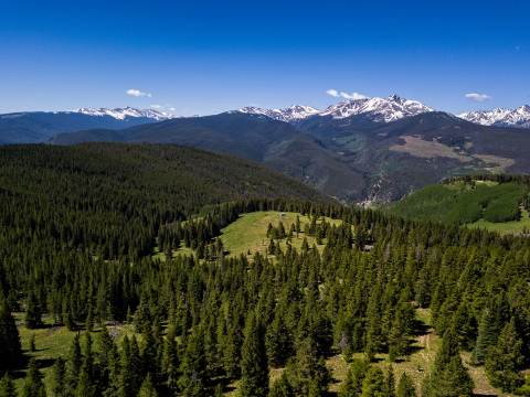 Battle Mountain Ranch, just listed by Berkshire Hathaway HomeServices Colorado Properties, spans 4,700 acres and is ideally situated between Vail and Beaver Creek. (Photo: Business Wire)