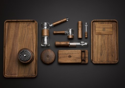 Sustainably sourced American black walnut smoking accessories by Marley Natural (Photo: Business Wire)