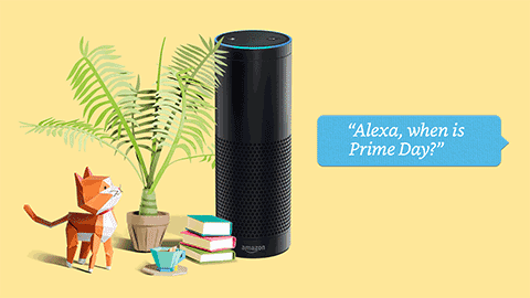 Alexa offers discounted Prime membership and early voice shopping Prime Day deals. (Photo: Business Wire) 