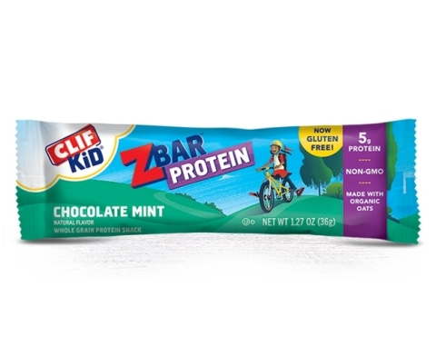CLIF Kid Zbar® protein snack Chocolate Mint (Photo: Business Wire)