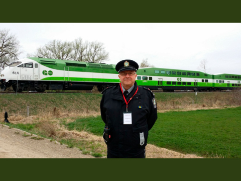 Peter Mohyla of Metrolinx Awarded Roger Cyr Award for His Outstanding Contributions to Rail Safety (Photo: Business Wire)