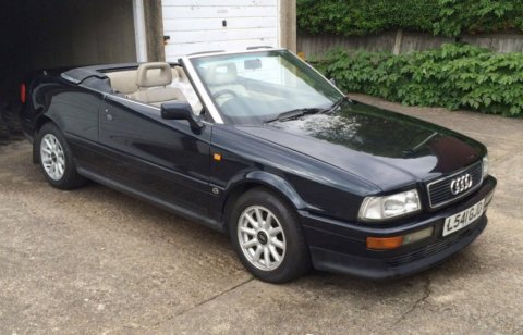 This Audio Cabriolet once owned by Princess Diana is one of several important vehicles up for bid in the July 15 Coys of Kensington Blenheim Palace Auction. Bid online on Proxibid for this and all items in the auction. (Photo: Proxibid)