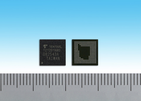 Toshiba: "TZ1201XBG," the latest addition to its line-up of ApP Lite(TM) application processors for IoT devices, including wearables. (Photo: Business Wire)