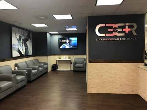 Code 3 Urgent Care & Pharmacy at McCarran International Airport, Las Vegas, NV (Photo: Business Wire)