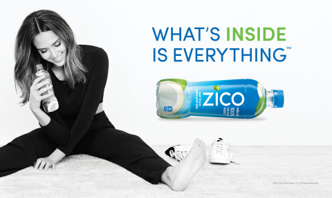 “In my own life, I’ve learned the power and importance of staying true to who you are,” said ZICO Brand Ambassador, Jessica Alba. “Some of my greatest successes have come from following my own ‘inner voice’ and pursuing my dreams despite the naysayers, which is why ZICO’s ‘What’s Inside is Everything’ campaign message resonated with me in such a big way. I’m thrilled to continue encouraging others to embrace this message.” (Photo: Business Wire)