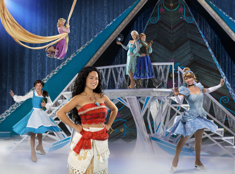Dare To Dream inspires audiences with the heroic stories of their favorite Disney characters including Moana, making her Disney On Ice debut. (Photo: Business Wire)