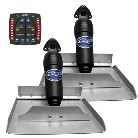 Bennett Marine's new AutoTrim Pro (ATP) automatically and actively levels the pitch and roll of most boats with trim tab systems at an affordable price point. (Photo: Business Wire)