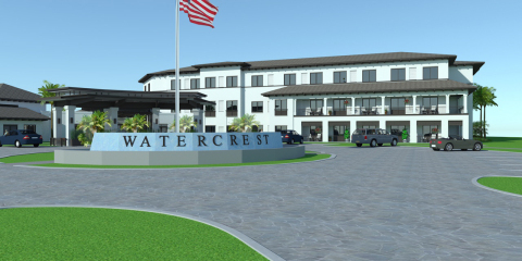 Watercrest Senior Living and United Properties announce joint venture for senior living project in Naples, Florida. (Photo: Business Wire)