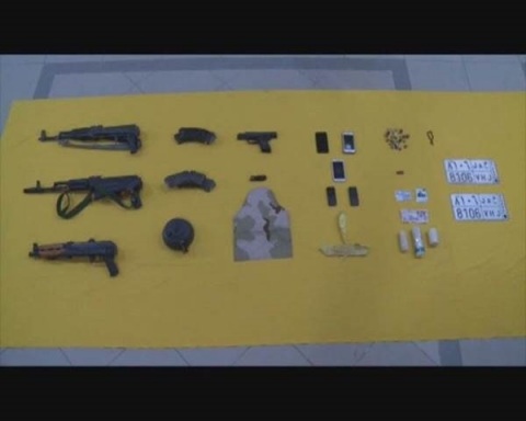 Weapons and other items found in the possession of the three terrorists are an indication of the ugliness and severity of the acts of terrorism they were planning to carry out, victimizing innocent lives and private and public property. (Photo: ME NewsWire)