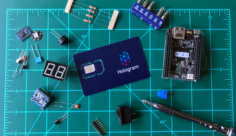 Hologram's Global Cellular IoT sim Card (Photo: Business Wire)