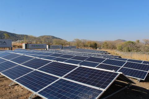 New REDAVIA solar farm for Shanta Gold (Photo: Business Wire)