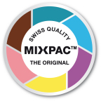 The mixing tips have a Dome shape and CANDY COLORS™ registered as trademarks in several countries used with a materials cartridge. (Photo credit: Sulzer Mixpac, reproduction free of charge)