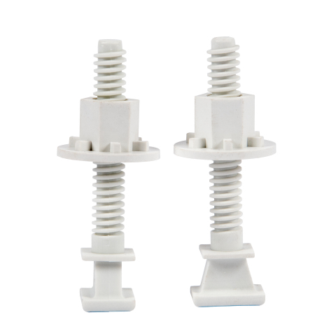 Harvey™ Nylon Bol-Bolts® feature a universal application that fit all flanges and material types. Their increased head size assure that bolts won't fall through the drain pipe. Bolts contain more threads, and specified design creates a secure fit so the nut will stay in place during installation. (Photo: Business Wire)