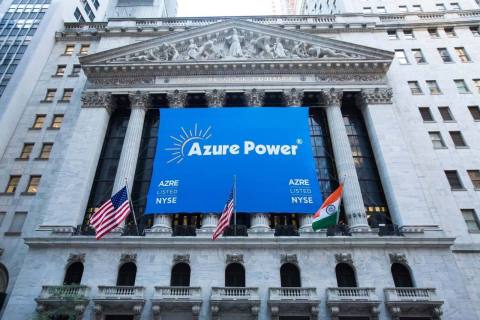 Azure Power | New York Stock Exchange (Photo: Business Wire)