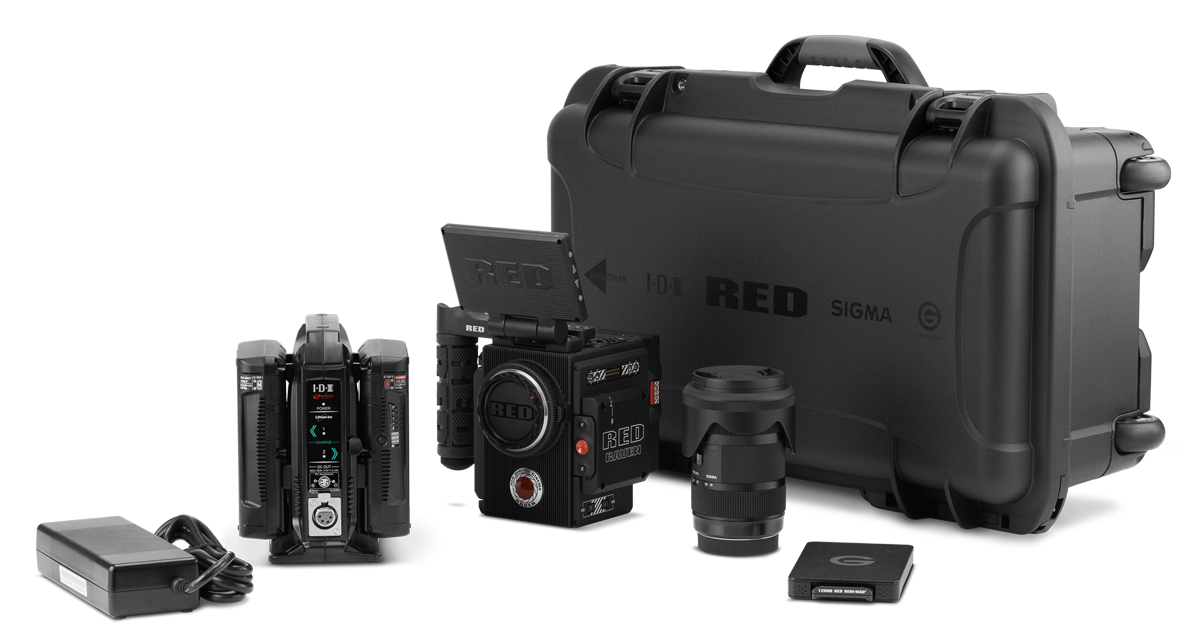 red camera complete package