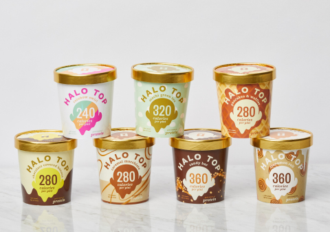 World’s first all-natural, low-calorie ice cream brand adds seven new flavors to their portfolio giving fans more irresistible, guilt-free options (Photo: Business Wire)
