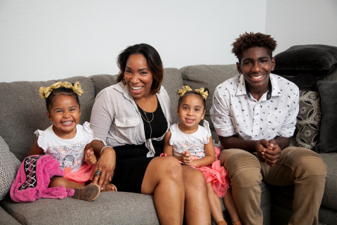 A $4,000 HELP grant from Extraco Banks and FHLB Dallas helped a Waco mother of three with closing costs on her first home. (Photo: Business Wire)