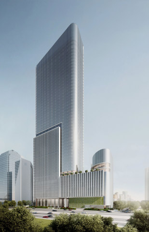 Rendering of Jakarta Office Tower (Graphic: Business Wire)