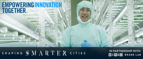 Mouser Electronics and Grant Imahara travel to Tokyo to learn about how vertical farming technology helps to feed a growing population in extremely restricted spaces with limited resources. (Photo: Business Wire)