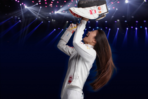 Rong Jing (pictured here) overcame a childhood bout of polio to become a fencing champion, winning a gold medal in 2012 at the London Paralympics. Rong also represented China in the 2016 Rio Paralympics, serving as the country’s flag bearer in the Opening Ceremony and winning three additional gold medals. The image is part of #DreamBigPrincess, a global photography campaign celebrating inspiring stories from around the world to encourage kids to dream big. Social support for the campaign will drive donations to the United Nations Foundation’s Girl Up program. (Photo: Lulu Liao)
