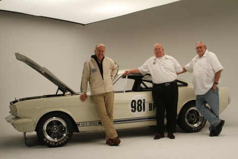 The Original Venice Crew (OVC) is comprised of former Shelby American employees (1962 to 1965) Peter Brock, Jim Marietta and Ted Sutton. (Photo: Business Wire)