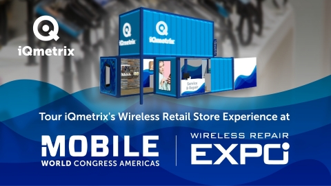 iQmetrix has built a one-of-a-kind wireless store experience at Mobile World Congress Americas. (Photo: Business Wire)