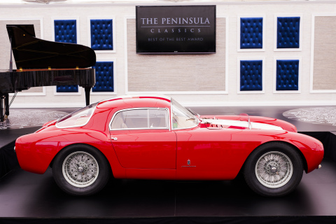 El premio "Peninsula Classics Best of the Best" de 2016 fue a la Maserati Berlinetta A6GCS/53 1954 de Pinin Farina