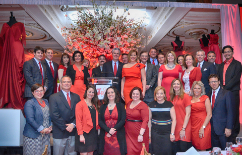 Nutrisystem team celebrates Go Red For Women's Record-Breaking Success at annual event in Philadelphia. (Photo: Business Wire)