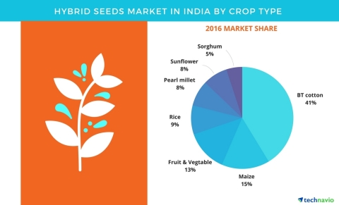 Technavio has published a new report on the hybrid seeds market in India from 2017-2021. (Graphic: Business Wire)