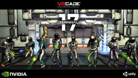 Terminal 17 showing 8 Players in a VRcade Arena (Graphic: Business Wire)