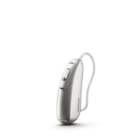 Phonak Audéo B-Direct is the world's first Bluetooth hearing aid that directly connects to any cell phone (Photo: Business Wire)