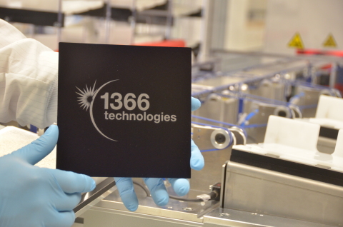 1366 Technologies and Hanwha Q CELLS Boost Direct Wafer® Champion Cell Efficiency to 20.3% and Cell Efficiency Average to 20.1% (Photo: Business Wire)