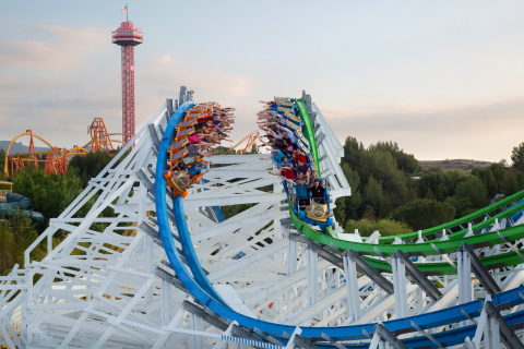 Twisted Colossus, the world's longest hybrid coaster, can be found at Six Flags Magic Mountain. Launching January 2018, the undisputed "Thrill Capital of the World" will offer 365 days of thrills! (Photo: Business Wire)