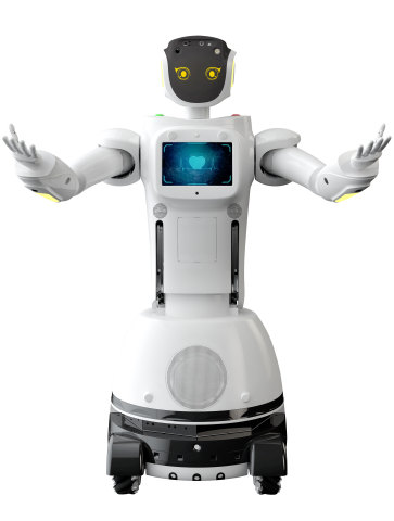 QIHAN welcomes its next-generation humanoid, Sanbot King Kong, to its portfolio of “robotics-as-a-service” solutions. (Photo: QIHAN Technology Co. Ltd.)