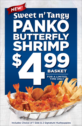 Sweet n’ Tangy Panko Butterfly Shrimp is available now through the end of the year at participating locations. (Photo: Business Wire)