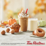 Savor the Tastes of Fall with a Variety of Tim Hortons® Seasonal