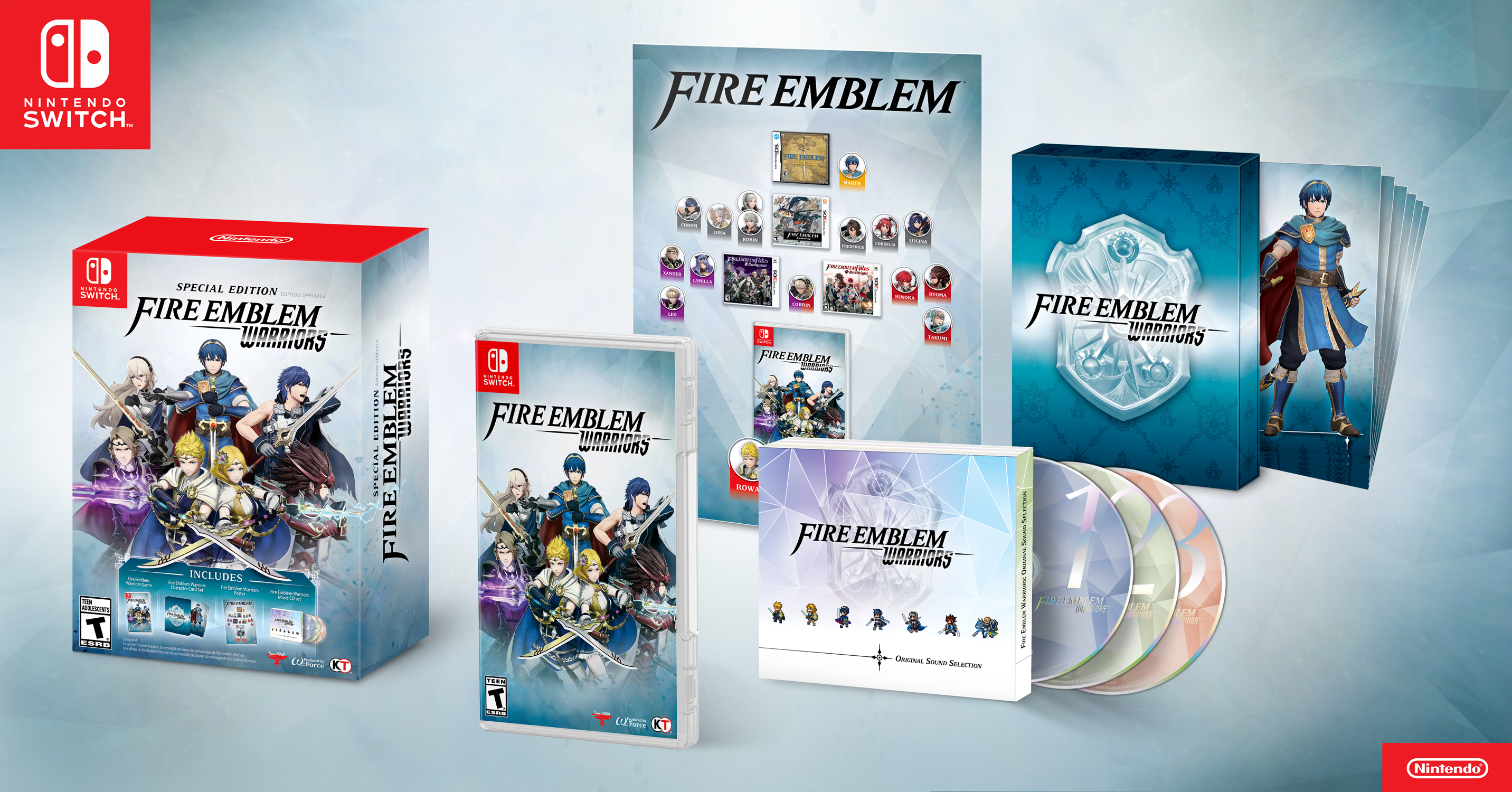Nintendo fire. Fire Emblem Warriors Ограниченное издание. Fire Emblem Warriors Limited Edition. Fire Emblem Nintendo Switch. Fire Emblem Collector Edition.