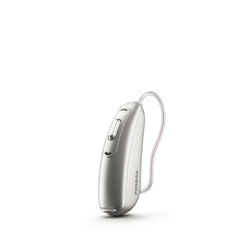 The advanced technology in Phonak’s new Audéo B-Direct supports the classic Bluetooth® protocol and allows the user to take advantage of direct connectivity to any cell phone*. (Photo: Business Wire)