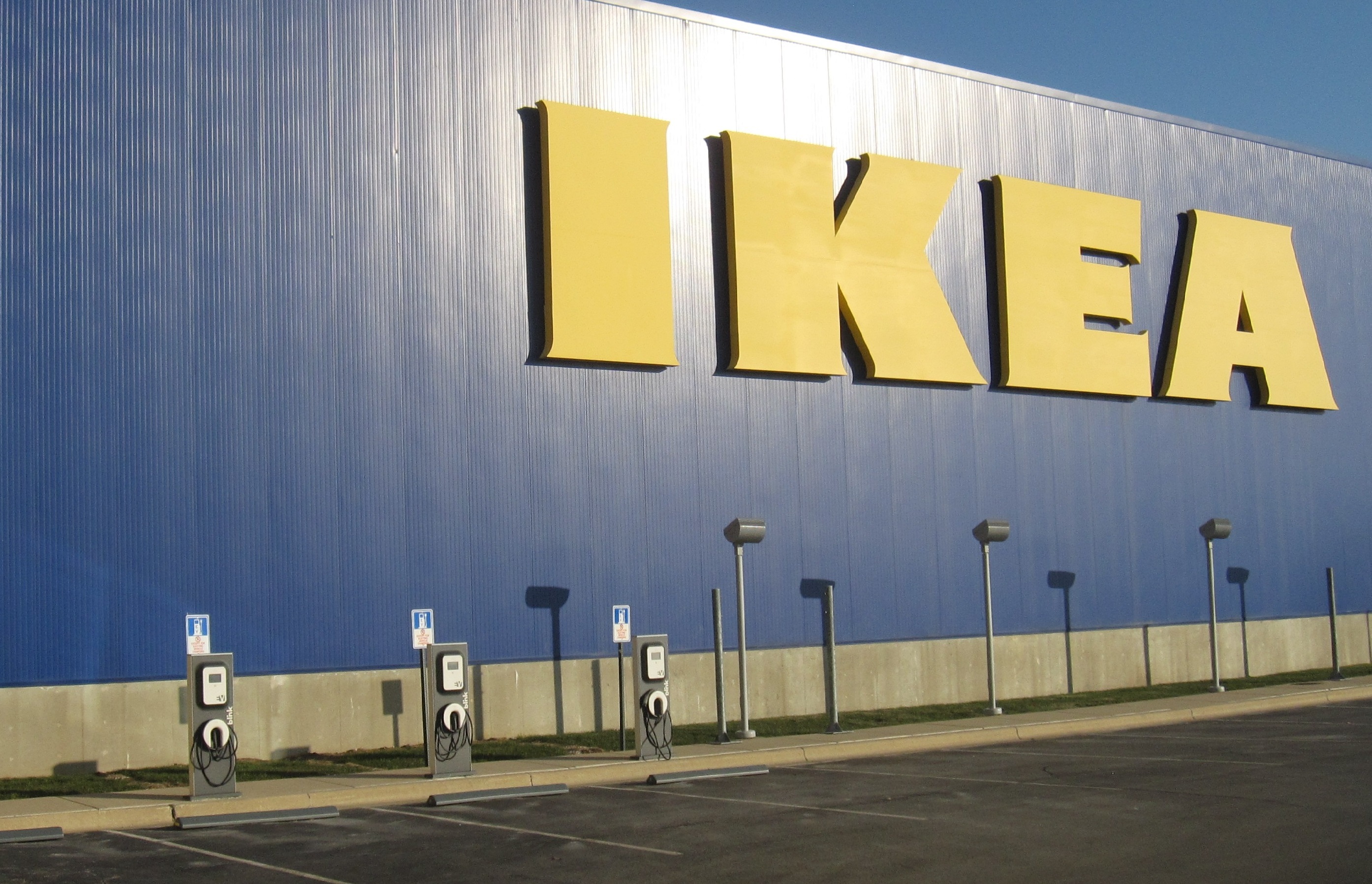 IKEA to Install 3 Electric Vehicle Charging Stations at Future Store